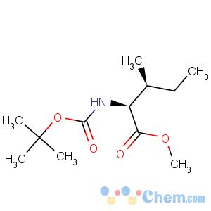 CAS No:17901-01-8 L-Isoleucine,N-[(1,1-dimethylethoxy)carbonyl]-, methyl ester