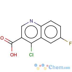 CAS No:179024-67-0 3-Quinolinecarboxylicacid, 4-chloro-6-fluoro-