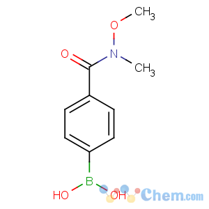 CAS No:179055-26-6 [4-[methoxy(methyl)carbamoyl]phenyl]boronic acid