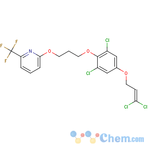 CAS No:179101-81-6 2-[3-[2,6-dichloro-4-(3,<br />3-dichloroprop-2-enoxy)phenoxy]propoxy]-6-(trifluoromethyl)pyridine