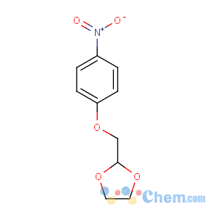 CAS No:179246-35-6 2-[(4-nitrophenoxy)methyl]-1,3-dioxolane