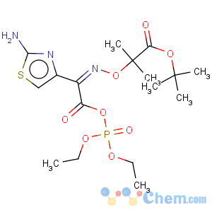 CAS No:179258-52-7 4-Thiazoleacetic acid,2-amino-a-[[2-(1,1-dimethylethoxy)-1,1-dimethyl-2-oxoethoxy]imino]-,anhydride with diethyl hydrogen phosphate, (Z)- (9CI)