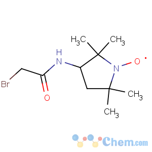 CAS No:17932-40-0 1-Pyrrolidinyloxy,3-[(bromoacetyl)amino]-2,2,5,5-tetramethyl- (9CI)