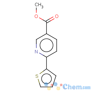 CAS No:179408-53-8 3-Pyridinecarboxylicacid, 6-(2-thienyl)-, methyl ester