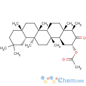 CAS No:17947-01-2 24,25,26-Trinoroleanan-3-one,2-(acetyloxy)-5,9,13-trimethyl-, (2a,4b,5b,8a,9b,10a,13a,14b)- (9CI)
