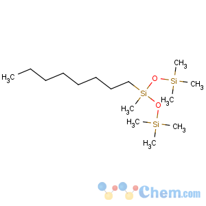 CAS No:17955-88-3 trimethyl-(methyl-octyl-trimethylsilyloxysilyl)oxysilane
