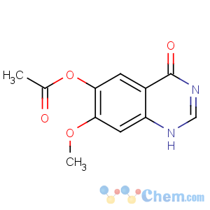 CAS No:179688-53-0 (7-methoxy-4-oxo-1H-quinazolin-6-yl) acetate