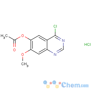 CAS No:179688-54-1 (4-chloro-7-methoxyquinazolin-6-yl) acetate
