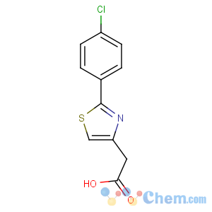 CAS No:17969-20-9 2-[2-(4-chlorophenyl)-1,3-thiazol-4-yl]acetic acid