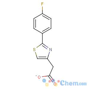CAS No:17969-24-3 4-Thiazoleacetic acid,2-(4-fluorophenyl)-