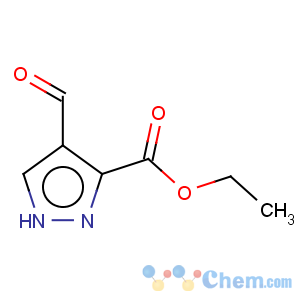 CAS No:179692-09-2 1H-Pyrazole-3-carboxylicacid, 4-formyl-, ethyl ester