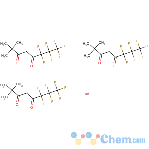 CAS No:17978-74-4 6,6,7,7,8,8,8-heptafluoro-2,2-dimethyloctane-3,5-dione - thulium (3:1)