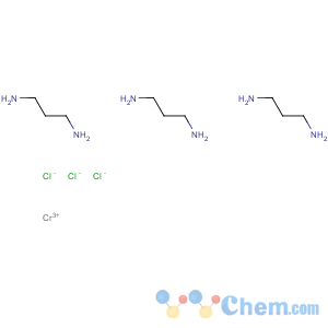 CAS No:17978-78-8 chromium(3+) chloride - propane-1,3-diamine (1:3:3)