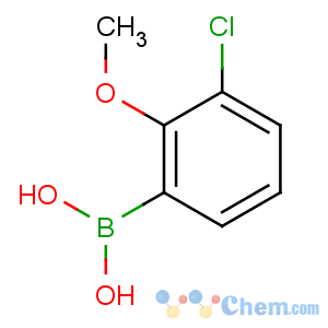 CAS No:179898-50-1 (3-chloro-2-methoxyphenyl)boronic acid