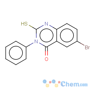 CAS No:18009-07-9 4(1H)-Quinazolinone, 6-bromo-2,3-dihydro-3-phenyl-2-thioxo-