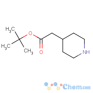 CAS No:180182-07-4 4-Piperidineaceticacid, 1,1-dimethylethyl ester