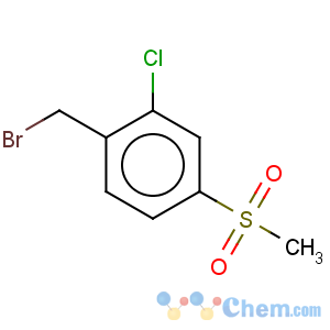 CAS No:180200-86-6 Benzene,1-(bromomethyl)-2-chloro-4-(methylsulfonyl)-