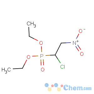 CAS No:18026-28-3 (1-Chloro-2-nitro-ethyl)-phosphonic acid diethyl ester