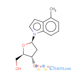 CAS No:180420-84-2 1H-Indole, 1-(2-deoxy-b-D-erythro-pentofuranosyl)-4-methyl-