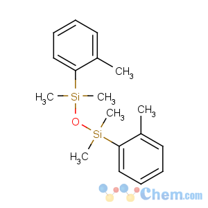 CAS No:18055-70-4 [dimethyl-(2-methylphenyl)silyl]oxy-dimethyl-(2-methylphenyl)silane