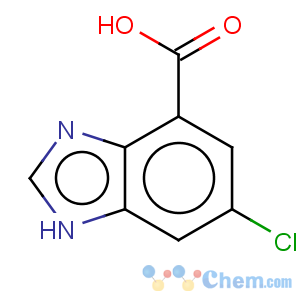 CAS No:180569-27-1 1H-Benzimidazole-7-carboxylicacid, 5-chloro-