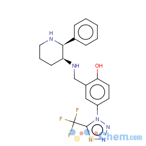 CAS No:180574-25-8 Phenol,2-[[[(2S,3S)-2-phenyl-3-piperidinyl]amino]methyl]-4-[5-(trifluoromethyl)-1H-tetrazol-1-yl]-