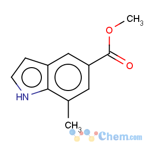 CAS No:180624-25-3 7-methyl-1h-indole-5-carboxylic acid methyl ester