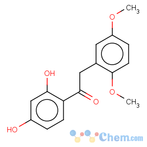 CAS No:18086-25-4 Acetophenone,2-(2,5-dimethoxyphenyl)-2',4'-dihydroxy- (8CI)