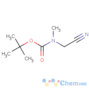 CAS No:180976-09-4 tert-butyl N-(cyanomethyl)-N-methylcarbamate