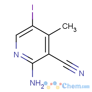 CAS No:180995-02-2 2-amino-5-iodo-4-methylpyridine-3-carbonitrile