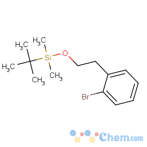 CAS No:181021-20-5 2-(2-bromophenyl)ethoxy-tert-butyl-dimethylsilane