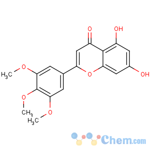 CAS No:18103-42-9 5,7-dihydroxy-2-(3,4,5-trimethoxyphenyl)chromen-4-one