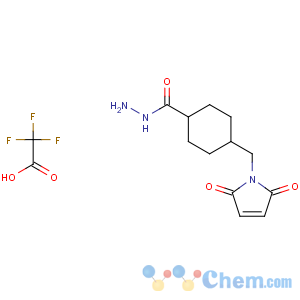 CAS No:181148-00-5 Cyclohexanecarboxylicacid, 4-[(2,5-dihydro-2,5-dioxo-1H-pyrrol-1-yl)methyl]-, hydrazide