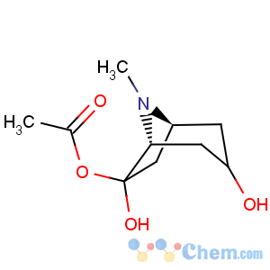 CAS No:181229-99-2 8-Azabicyclo[3.2.1]octane-3,6-diol,8-methyl-, 6-acetate, (1R,3R,5S,6R)-
