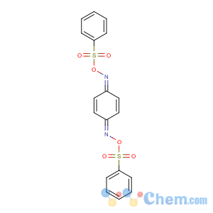 CAS No:18128-13-7 (1Z,4Z)-N,N'-bis[(phenylsulfonyl)oxy]cyclohexa-2,5-diene-1,4-diimine