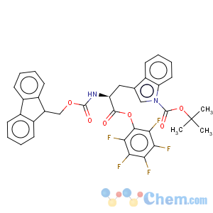 CAS No:181311-44-4 L-Tryptophan,1-[(1,1-dimethylethoxy)carbonyl]-N-[(9H-fluoren-9-ylmethoxy)carbonyl]-,2,3,4,5,6-pentafluorophenyl ester