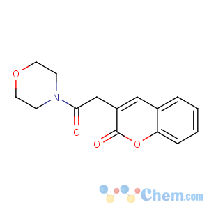 CAS No:18144-54-2 3-(2-morpholin-4-yl-2-oxoethyl)chromen-2-one