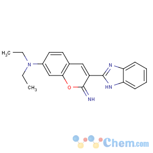 CAS No:18147-23-4 3-(1H-benzimidazol-2-yl)-N,N-diethyl-2-iminochromen-7-amine