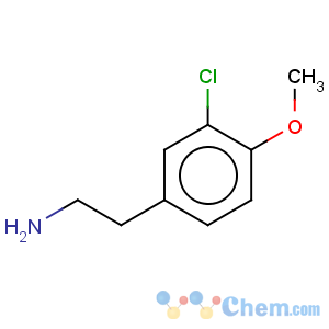 CAS No:18149-08-1 2-(3-chloro-4-methoxy-phenyl)-ethylamine