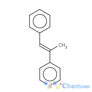 CAS No:18150-12-4 Pyridine,4-(1-methyl-2-phenylethenyl)-, (E)- (9CI)