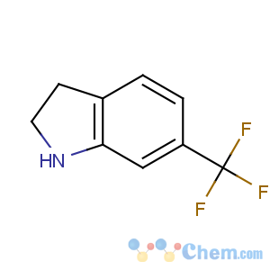 CAS No:181513-29-1 6-(trifluoromethyl)-2,3-dihydro-1H-indole