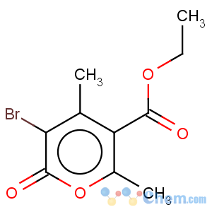 CAS No:18152-79-9 2H-Pyran-5-carboxylicacid, 3-bromo-4,6-dimethyl-2-oxo-, ethyl ester