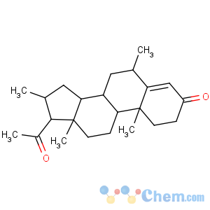 CAS No:1816-78-0 Pregn-4-ene-3,20-dione,6,16-dimethyl-, (6a,16a)- (9CI)