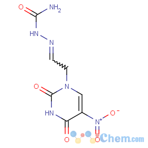CAS No:18162-00-0 Hydrazinecarboxamide,2-[2-(3,4-dihydro-5-nitro-2,4-dioxo-1(2H)-pyrimidinyl)ethylidene]-