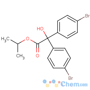 CAS No:18181-80-1 propan-2-yl 2,2-bis(4-bromophenyl)-2-hydroxyacetate