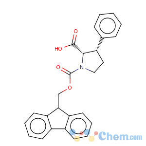 CAS No:181824-45-3 1,2-Pyrrolidinedicarboxylicacid, 3-phenyl-, 1-(9H-fluoren-9-ylmethyl) ester, cis- (9CI)