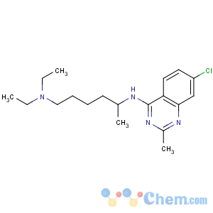 CAS No:181952-24-9 5-N-(7-chloro-2-methylquinazolin-4-yl)-1-N,1-N-diethylhexane-1,5-diamine
