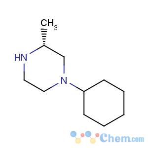 CAS No:182141-99-7 Piperazine,1-cyclohexyl-3-methyl-, (3R)-