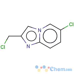 CAS No:182181-25-5 Imidazo[1,2-a]pyridine,6-chloro-2-(chloromethyl)-