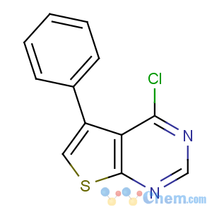 CAS No:182198-35-2 4-chloro-5-phenylthieno[2,3-d]pyrimidine